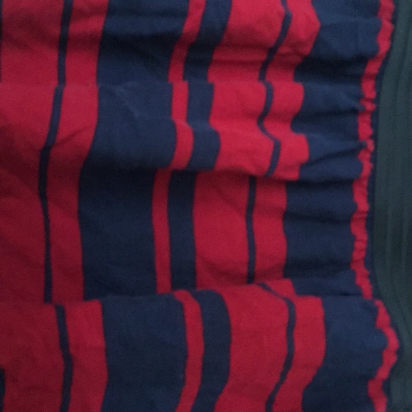 Red navy mini skirt - Picture 2 of 2